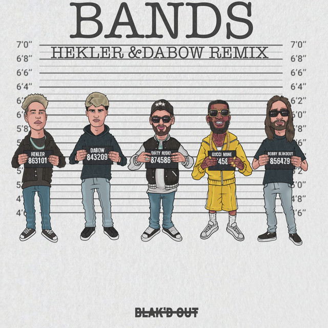 BANDS (Hekler & Dabow Remix) cover art